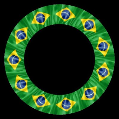 brazil flag round preview