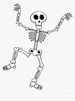259 2591482 easy dancing skeleton drawing hd png download