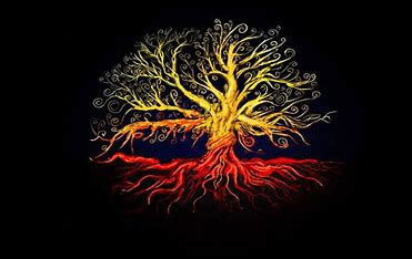 red and yellow tree of life