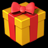 emoji wrapped gift