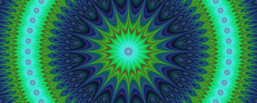 green psychedelic
