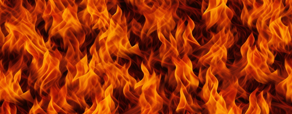 A dangerous burning fire simple texture
