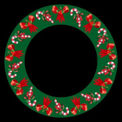christmas motif round preview