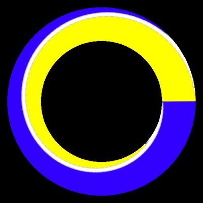 blue to yellow round preview