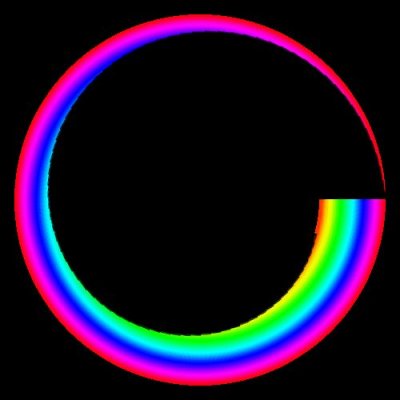 RAINBOW fade out round preview