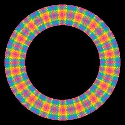 Rainbow Plaid round preview