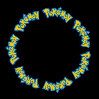 Pokemon Logo round preview