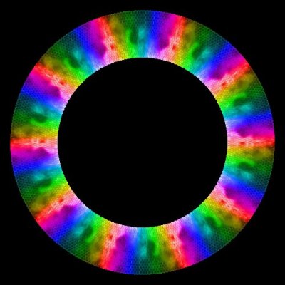 Rainbow Patterns hexa round preview