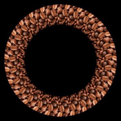 coffee beans round preview
