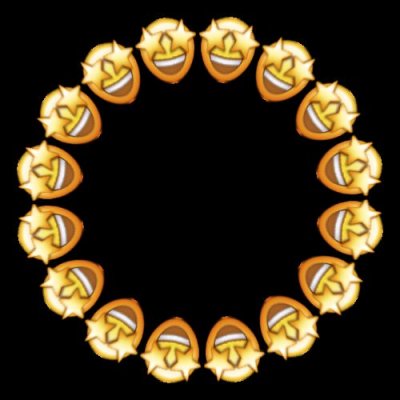 Star Eyes Emoji round preview