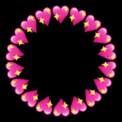 emoji sparkling heart round preview