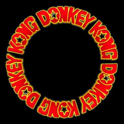 Donky kong logo round preview