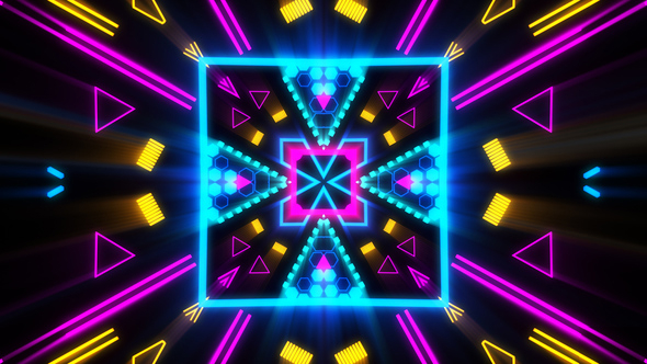 Neon Mandala 3
