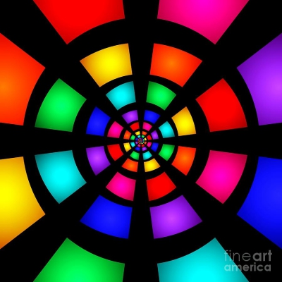 1 abstract colorful segmented rays fractal background rgb version shazam images