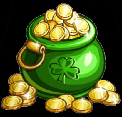 green pot of gold $