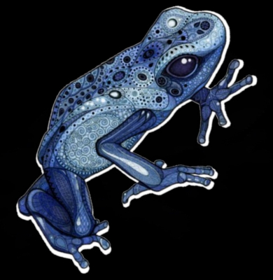 frog blue $