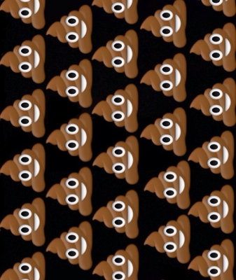 Emoji poop storm