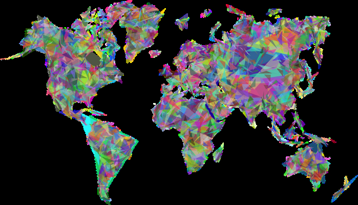 Borders Abstract Map Art World Geometric Earth 3350840