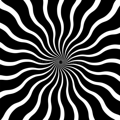 black white abstract psychedelic art background vector illustration eps 44728272