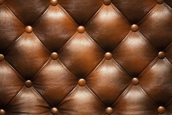 brown upholstery