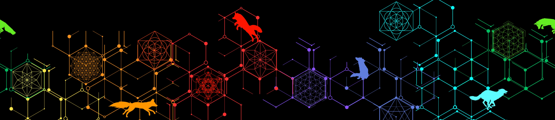 42 fox geometry rainbow