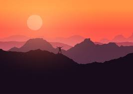 Mountain sunset 2