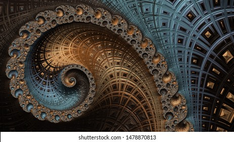 fractal neverending pattern abstract computer