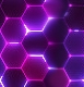 Purple homeycomb