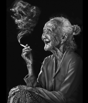 Grandma Smokin