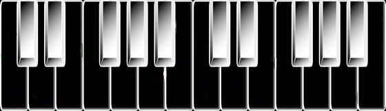 Piano keys