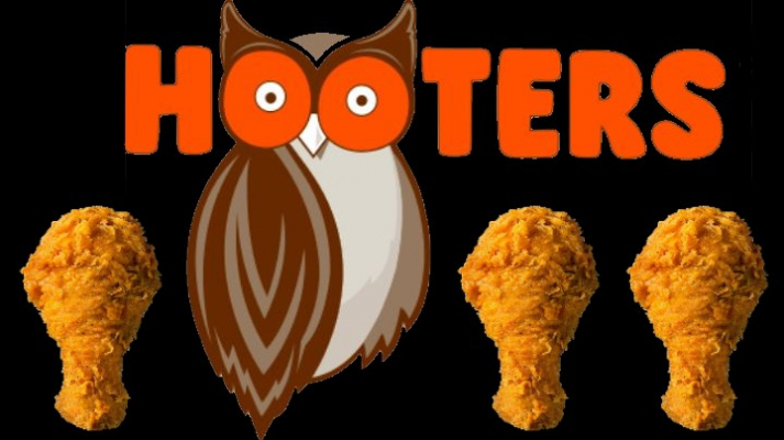 hooters logo with wings