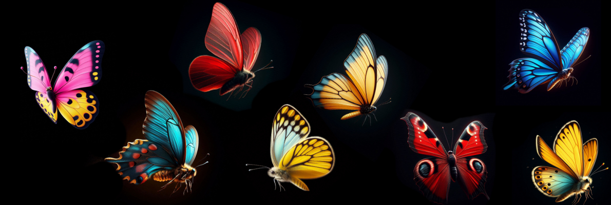 butterflies