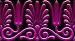 victorian ornament purple