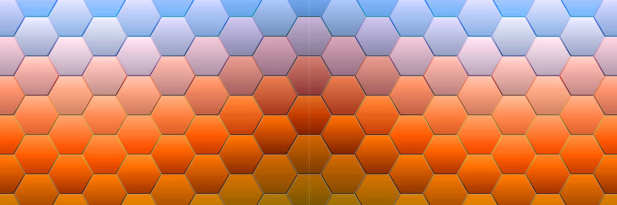 Hexagon Sunset