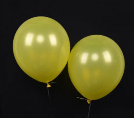 yellow ballons