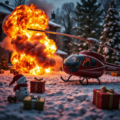 Helico explosion noel