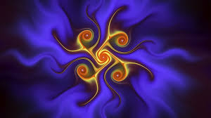 purple orange fractal