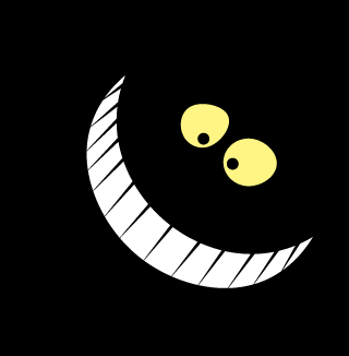 Cheshire Cat Cartoon Smile
