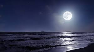 Moonlight beach