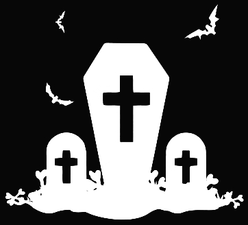 halloween grave