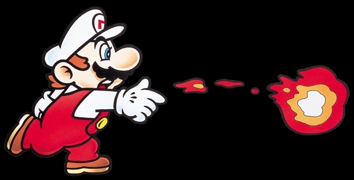 Classic Mario Fireball