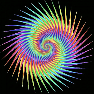 Rainbow Spirograph