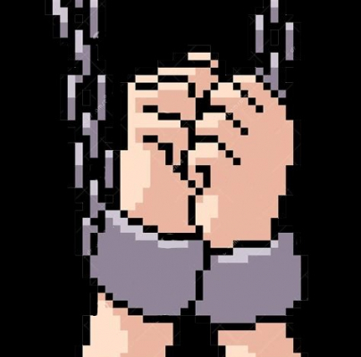pixel hand cuffs  (flip vertical)
