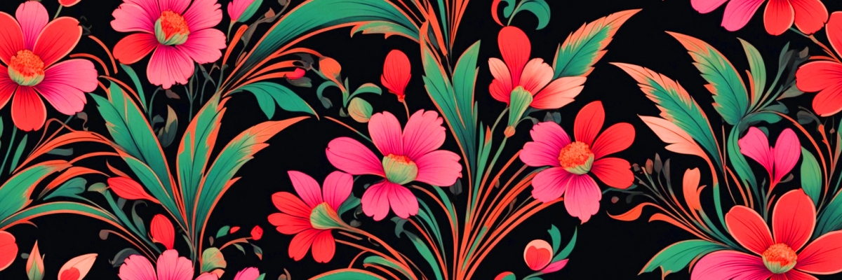 floral wallpaper