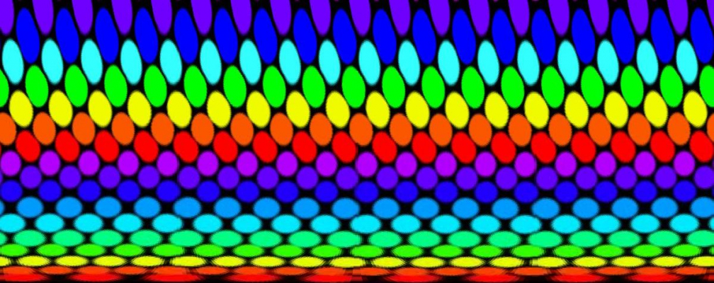 Rainbow mosaic