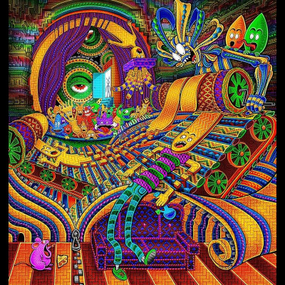trippy wallpaper psychedelic colorful  10