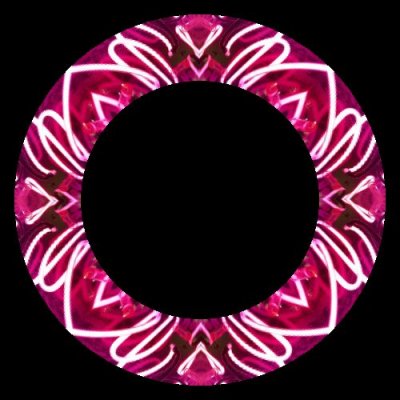 Pink Neon round preview