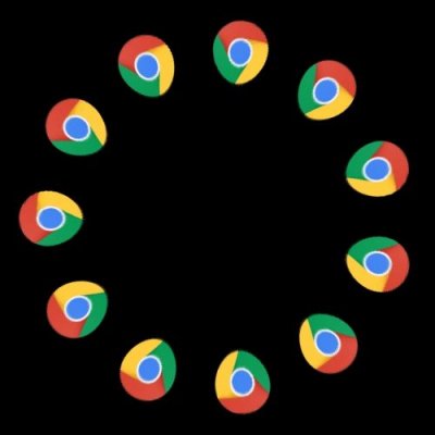 Google Chrome Logo round preview