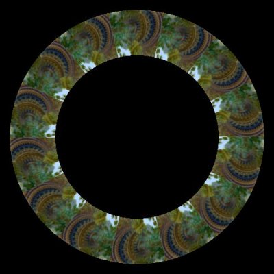 3D Computer Generated Fractal round preview