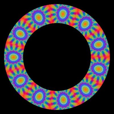 psychedelic colourful 10 round preview